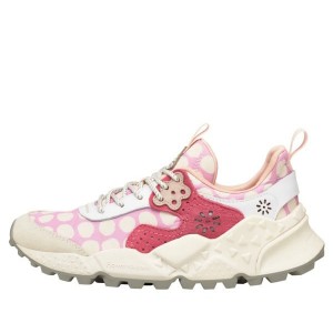 Flower Mountain KOTETSU Sneakers Damen Weiß Rosa | ATGVKHYN