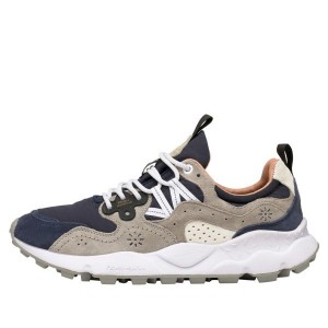 Flower Mountain YAMANO 3 Sneakers Herren Navy Grau | ATLEZYGP