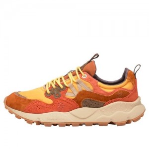 Flower Mountain YAMANO 3 Sneakers Herren Orange | ATJNECZB