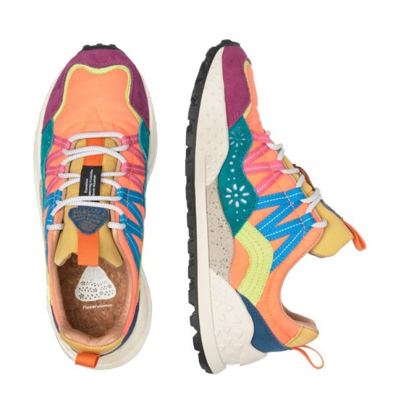 Flower Mountain WASHI Sneakers Damen Mehrfarbig | ATICLEMT