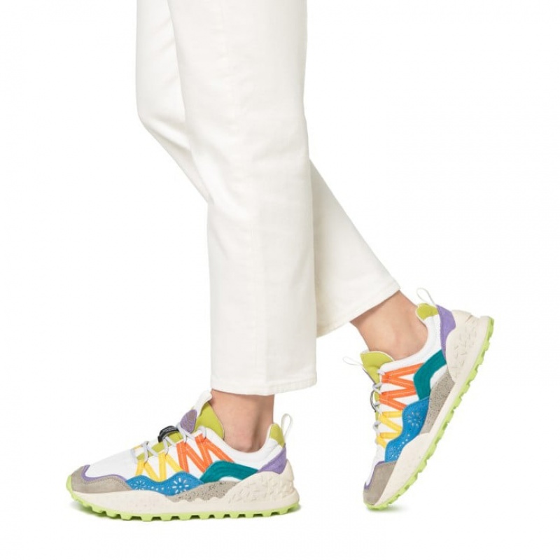 Flower Mountain WASHI Sneakers Damen Mehrfarbig | ATCQDYFW