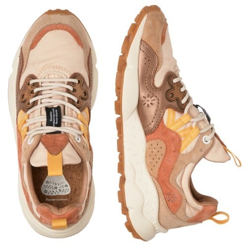 Flower Mountain YAMANO 3 Sneakers Damen Braun | ATVQGNLX