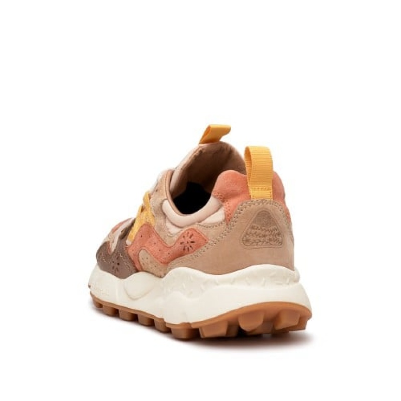 Flower Mountain YAMANO 3 Sneakers Damen Braun | ATVQGNLX