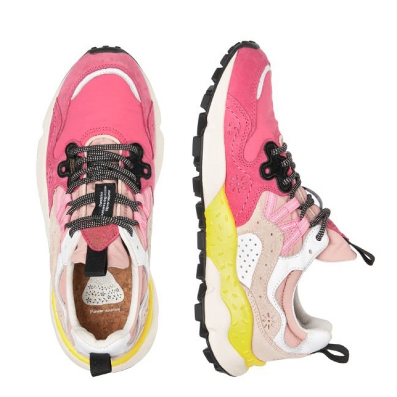 Flower Mountain YAMANO 3 Sneakers Damen Rosa | ATHKGWER