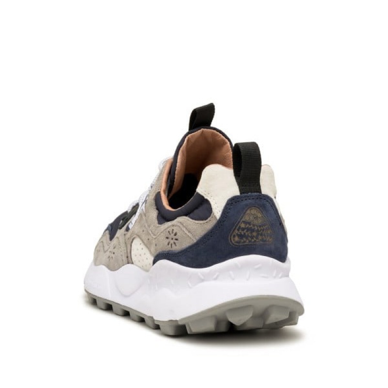 Flower Mountain YAMANO 3 Sneakers Herren Navy Grau | ATLEZYGP